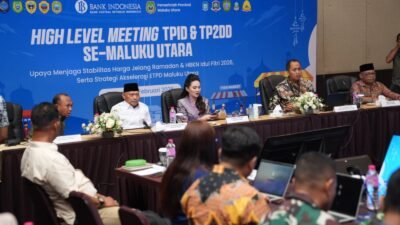 Tekan Inflasi, Gubernur Sherly Instruksikan Langkah Konkrit Jelang Ramadhan dan HBKN