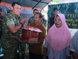 Kaskogabwilhan III Tinjau Lokasi Banjir dan Serahkan Bantuan