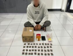 Tangkap 1 Pelaku, Polda Maluku Utara Gagalkan Peredaran 84 Saset Ganja di Halmahera Tengah