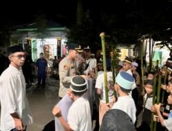 Pastikan Aman, Polres Halmahera Tengah Kawal Pawai Malam Takbiran