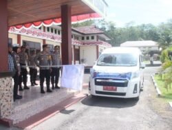 Polres Halmahera Tengah Lepas Peserta Program Balik Gratis Presisi 2026