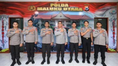 Kapolda Malut Terima Silaturahmi Peserta Lulus S2 PTIK, Tekankan Profesionalisme dan Integritas