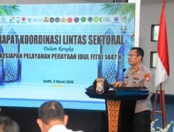 Polda Malut dan Pemprov  Mantapkan Pengamanan Idul Fitri 1447 H