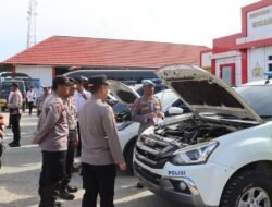 Jelang Operasi Ketupat 2026, Kapolres Halmahera Timur Cek Kesiapan Personel dan Kelayakan Sarpras