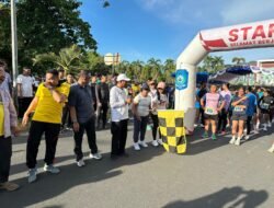 Meriahkan 1 Tahun Kepemimpinan Piet-Kasman. Pemda Halut Gelar Jalan Santai Hingga Pengobatan Gratis