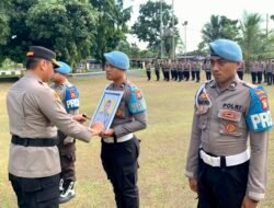 Terbukti Melanggar Kode Etik Polri, Polres Halmahera Utara Pecat 1 Anggotanya