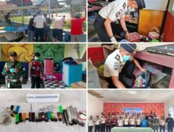 Razia Gabungan di Lapas Tobelo, Barang Terlarang Ditemukan