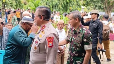 Danrem 152/Baabullah Lakukan Mediasi Konflik Masyarakat di Patani Barat