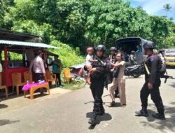 Kembali ke Rumah dengan Aman, Polisi Kawal Evakuasi Warga Sibenpopo Pasca Bentrok