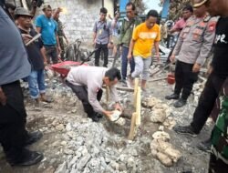 Peletakan Batu Pertama RLH di Sibenpopo, Wujud Kepedulian Bagi Warga Terdampak