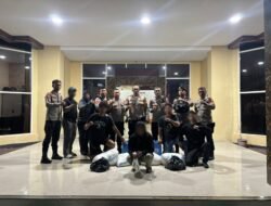 Sat Samapta Polres Ternate Amankan Ratusan Kantong Miras Cap Tikus di Kelurahan Sango
