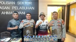 Razia di Pelabuhan Ahmad Yani, Polisi Amankan Belasan Botol Cap Tikus