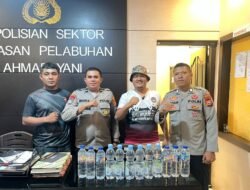Razia di Pelabuhan Ahmad Yani, Polisi Amankan Belasan Botol Cap Tikus