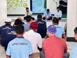 WBP Lapas Tobelo Dalami Ilmu Taharah Lewat Kajian Fiqih Rutin