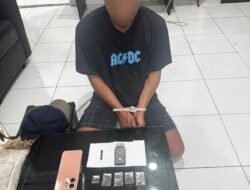 ‎‎Satresnarkoba Polres Ternate Ringkus Pengedar Sabu di Akehuda, Lima Sachet Diamankan
