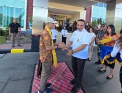 Tiba di Bumi Hibualamo, Kajari Rahmat Rasa Haru Penyambutan Hangat di Halmahera Utara