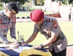 Iptu Wahyu Hermawan Jabat Kasat Reskrim‎‎ Polres Halmahera Selatan