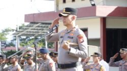 Kapolres Tekankan Profesionalisme dalam Sertijab PJU Polres Halmahera Selatan