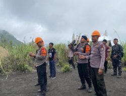 ‎Drone Thermal Brimob Sisir Kawah Dukono, Satu Korban Ditemukan‎‎‎