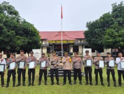 ‎Pertaruhkan Nyawa Evakuasi Korban Dukono, 13 Personel Polres Halut Diganjar Penghargaan‎‎
