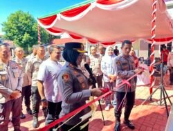 Gedung Tathya Dharaka Diresmikan, Semangat Baru Anggota Polres Ternate Untuk Tingkatkan Pelayanan