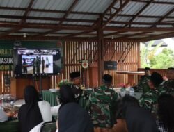 Kodim 1512/Weda Hadiri Doa Bersama Virtual dalam Rangka HUT ke-69 Kodam XV/Pattimura