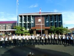 Sering Ungkap Penyelundupan Miras, Kapolres Ternate Berikan Pengharaan Ke Jajaran Polsek Pelabuhan A. Yani