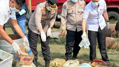 Polres Halmahera Utara Musnahkan Lebih dari Seribu Liter Miras dan Barang Bukti Narkotika‎