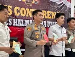 Empat Bulan, Polres Halmahera Utara Tilang 415 Pengendara di Jalan‎
