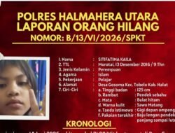 Seorang Anak Perempuan di Tobelo Dilaporkan Hilang, Keluarga dan Polisi Lakukan Pencarian