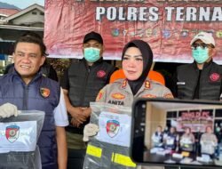 ‎Polres Ternate Ungkap 11 TKP Begal Payudara, Pelaku Beraksi di Jalan Sepi