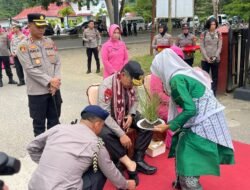 ‎‎Kapolda Malut Disambut Tradisi Jokororoko dalam Kunjungan Perdana ke Halteng‎‎