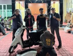 Pelaku Curanmor di Kelurahan Stadion Dibekuk, Polisi Amankan Motor Hasil Curian