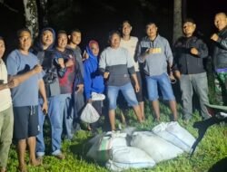 Polsek Pulau Ternate Sita 250 Kantong Cap Tikus di Pantai Wailanga