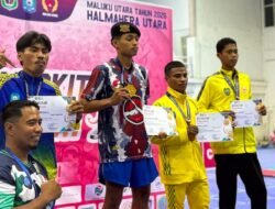 Bripda Diki, Personel Polres Morotai Raih Medali Emas Porprov V Malut 2026‎‎