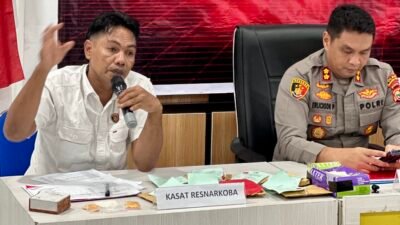 Polres Halut Tangkap 11 Orang Warga Karena Terlibat Kasus Sabu Hingga Tanam Pohon Ganja