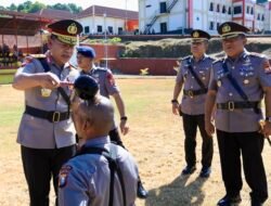 Kapolda Maluku Utara Pastikan Seluruh Siswa Dilatih Menjadi Pelayang SPKT yang Humanis