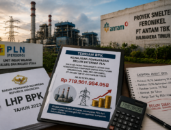 ‎BPK Soroti Proyek Listrik Smelter Antam di Haltim, Tagihan Rp719,9 Miliar Belum Dibayar‎‎