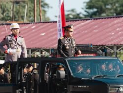 Pimpin Upacara HUT Ke-80 Bhayangkara, Kapolda Malut Ingatkan Anggota Jangan Cepat Berpuas Diri‎‎