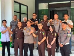 Perkuat Sinergi Penegak Hukum dan Kamtibmas, Kapolres Halut Silaturahmi ke Kejaksaan Negeri