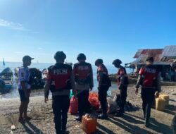 Sat Samapta Polres Kepulauan Sula Intensifkan Patroli Humanis di Kota Sanana‎‎
