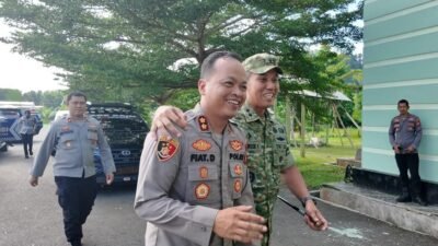 Kapolres dan Dandim Weda Komitmen Jaga Kamtibmas serta Kedaulatan Negara