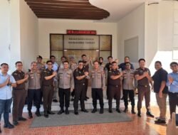 ‎‎Perkuat Sinergi Penegakan Hukum, Kapolres Halteng Silaturahmi dengan Kajari ‎‎‎