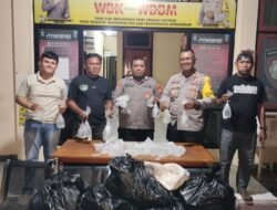 Polsek Pulau Ternate Gagalkan Peredaran 190 Kantong Cap Tikus, Pelaku Kabur Lewat Jalur Laut‎