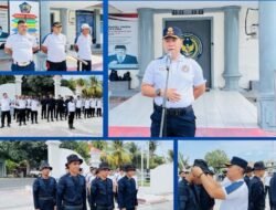 ‎Kalapas Tobelo Gembleng Pegawai Baru Lewat Longmarch dan Tradisi Pembaretan