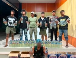 Seorang Pria di Ternate Ditangkap atas Kepemilikan 210 Botol Captikus