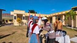 Polres Halteng Lantik Anggota PKS SMKN 8, Dorong Pelopor Keselamatan