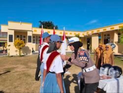 Polres Halteng Lantik Anggota PKS SMKN 8, Dorong Pelopor Keselamatan