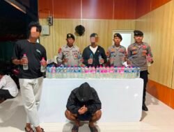 Respons Cepat Laporan Warga, Sat Samapta Polres Ternate Amankan 72 Botol Miras Ilegal