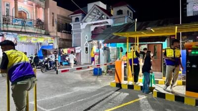 PT. Pelindo mulai menerapkan E-parking di Pelabuhan Bastiong. Foto: Istimewa